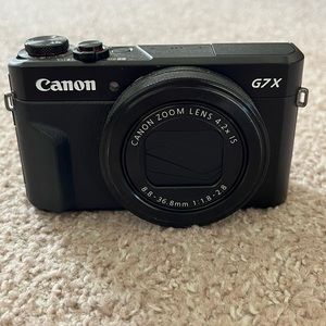 Canon - PowerShot G7 X Mark II 20.1-Megapixel Digital Video Camera - Black